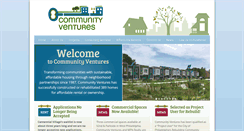 Desktop Screenshot of community-ventures.org